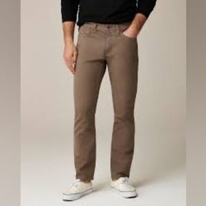 J Crew 770 Stretch Straight-fit Pant, Every Stich Considered, 34/32, Olive